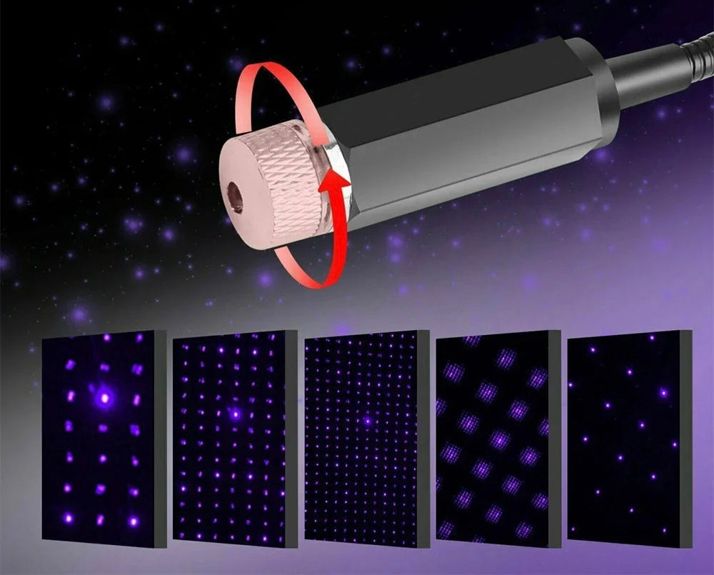 Luz LED Estrellas para Coche