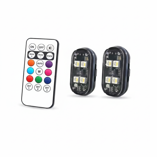 Luces LED RGB para coche