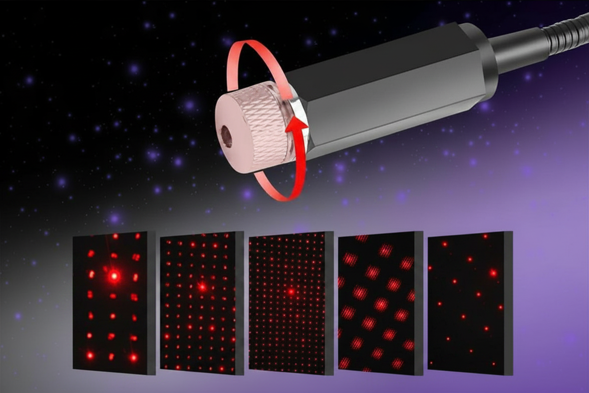 Luz LED Estrellas para Coche