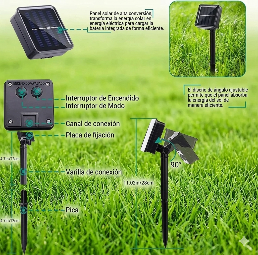 Guirnalda LED Solar