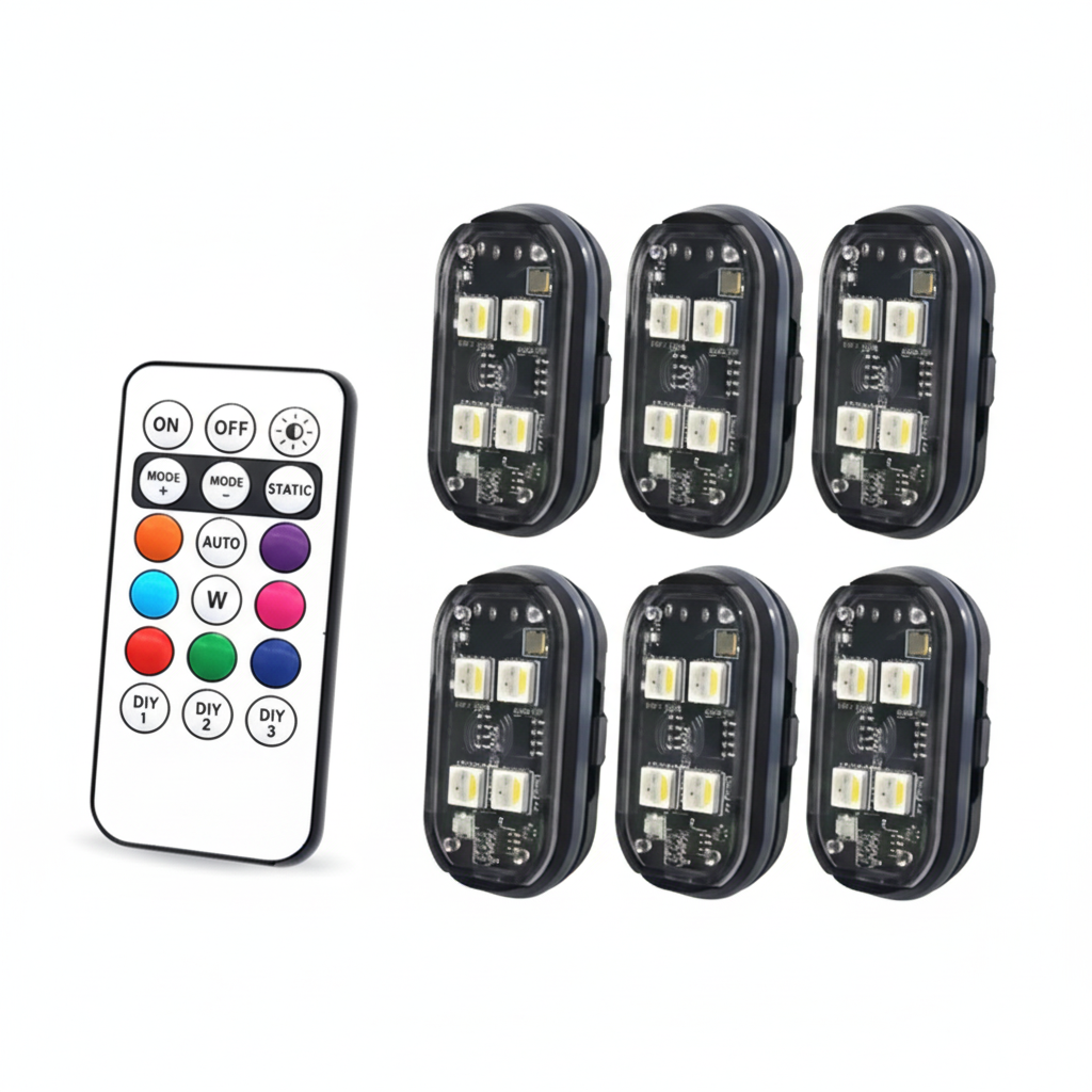 Luces LED RGB para coche