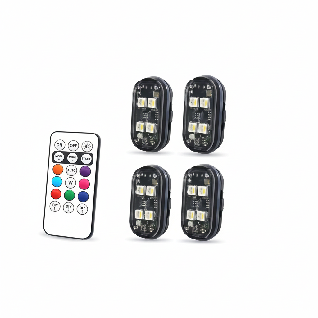 Luces LED RGB para coche