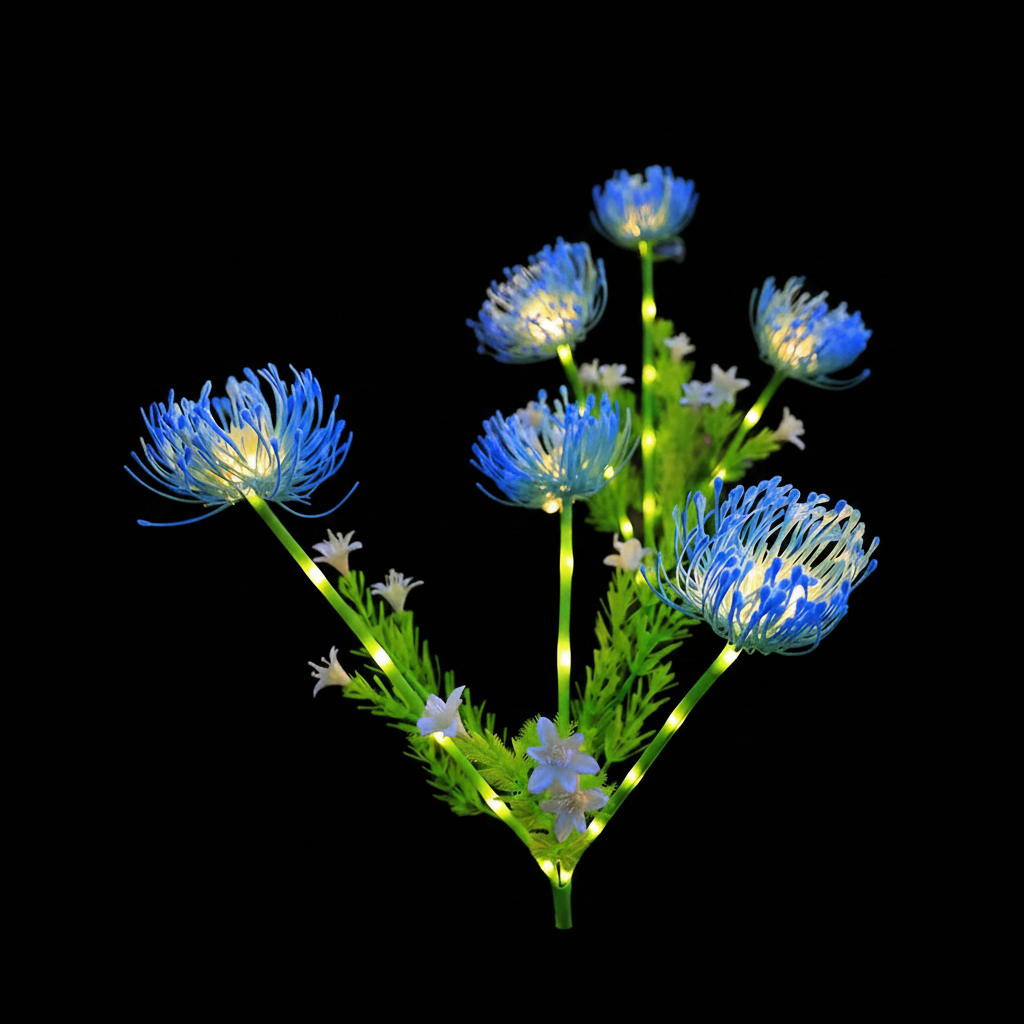 Flores Solares LED Decorativas